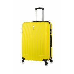 Чемодан Lcase Phuket, 105 л, размер L, желтый