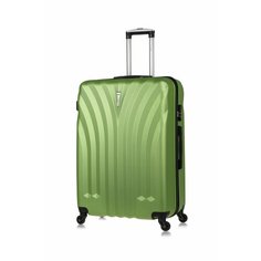Чемодан Lcase Phuket, 105 л, размер L, зелeный