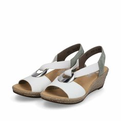 Босоножки Rieker, размер 38, белый