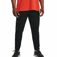 Брюки спортивные Under Armour UA UNSTOPPABLE TAPERED PANTS, размер SM, черный