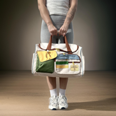 Сумка дорожная Classpi, 35 л, 27х19х43 см, разноцветный