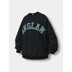 Свитшот ANGLAN Applique Big Logo, размер L, , black