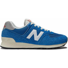 Кроссовки New Balance 74W, полнота F, размер 9 US, синий