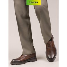 Ботинки дерби Zenden, размер 39, коричневый