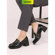 Лоферы Zenden, размер 40, черный