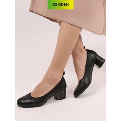 Туфли лодочки Zenden, размер 39, черный
