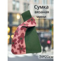 Сумка , зеленый/розовый Maks Aleks Shop