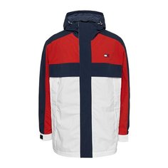 Парка Tommy Jeans, размер XXXL, красный/синий