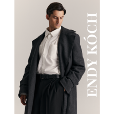 Пальто ENDY KOCH, размер L, серый