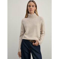 Свитер Zarina, размер XS (RU 42)/170, , кремовый/светлый беж