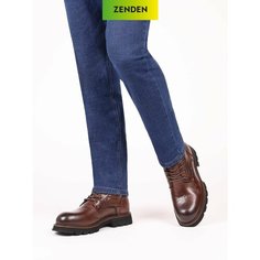 Ботинки дерби Zenden, размер 41, коричневый