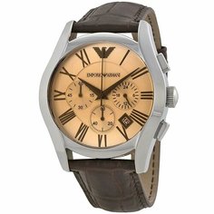 Наручные часы EMPORIO ARMANI Classic, коричневый/серебряный