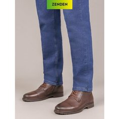 Ботинки дерби Zenden, размер 40, коричневый