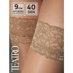 Чулки TEATRO, 40 den, размер 2, темно-бежевый