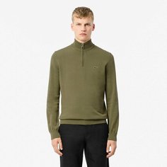 Свитер LACOSTE, размер T5, , хаки, Хаки