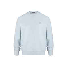Свитшот C.P. COMPANY Fleece Logo Sweatshirt, размер L, , голубой