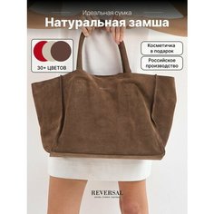 Сумка шоппер Reversal, коричневый