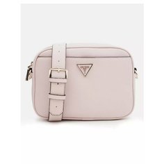 Сумка кросс-боди GUESS, фактура гладкая, розовый
