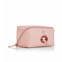 Косметичка Charlotte Tilbury, 11х11х20 см, , розовый