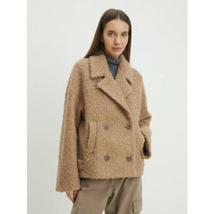 Пальто Maison David, размер M, бежевый