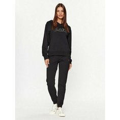 Костюм спортивный EA7 EMPORIO ARMANI, размер XXL, черный