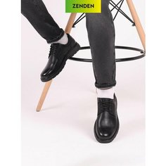 Ботинки дерби Zenden, размер 40, черный