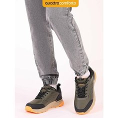 Ботинки Quattrocomforto, размер 41, зеленый/черный
