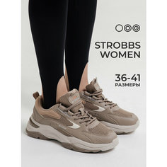 Кроссовки STROBBS, полнота 6, размер 39, коричневый