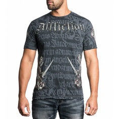 Футболка Affliction, 1 шт., размер XXXL, черный