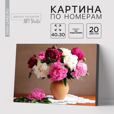 Картина по номерам на холсте с подрамником Школа талантов