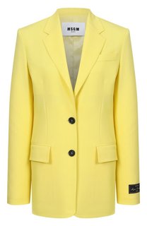 Шерстяной жакет MSGM