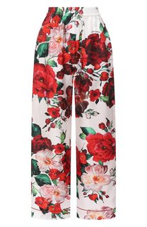 Шелковые брюки Dolce & Gabbana