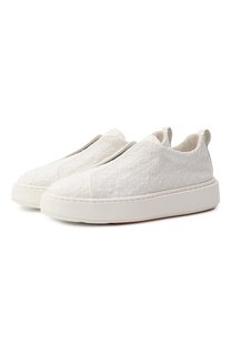 Текстильные кеды Santoni