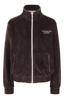 Бархатная толстовка Sporty & Rich x Le Bristol Paris Sporty and Rich