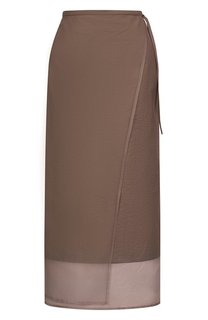 Хлопковая юбка Brunello Cucinelli