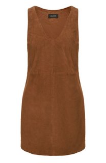 Замшевое платье Zadig and Voltaire