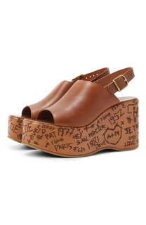 Кожаные босоножки Maxime Chloé