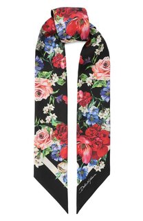 Шелковый шарф-твилли Dolce & Gabbana