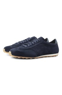 Замшевые кроссовки Glove Santoni