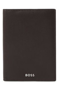 Кожаная обложка для паспорта BOSS