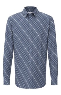 Хлопковая рубашка Burberry