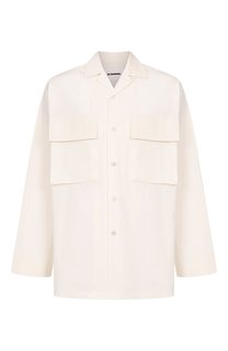 Хлопковая рубашка Jil Sander
