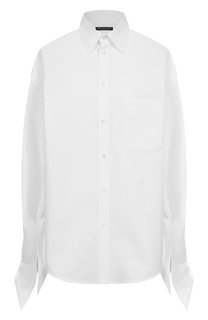 Хлопковая рубашка Balenciaga