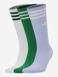 Носки adidas, 3 пары, Фиолетовый