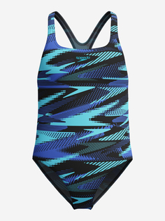 Купальник слитный для девочек Speedo Hyperboom, Синий