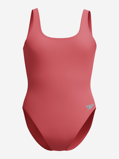 Купальник слитный женский Speedo Textd Belted Deep, Оранжевый
