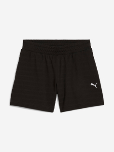 Шорты спортивные женские PUMA Ess Elevated, Черный