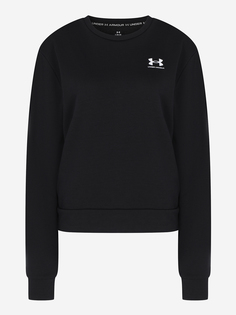 Свитшот женский Under Armour Rival Terry Crew, Черный
