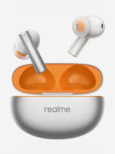 Беспроводные наушники realme Buds Air 6, серебристые, CN, Серебряный