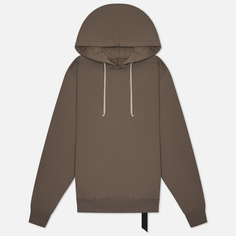 Мужская толстовка Rick Owens DRKSHDW Hollywood Oversized Hoodie, цвет коричневый, размер S